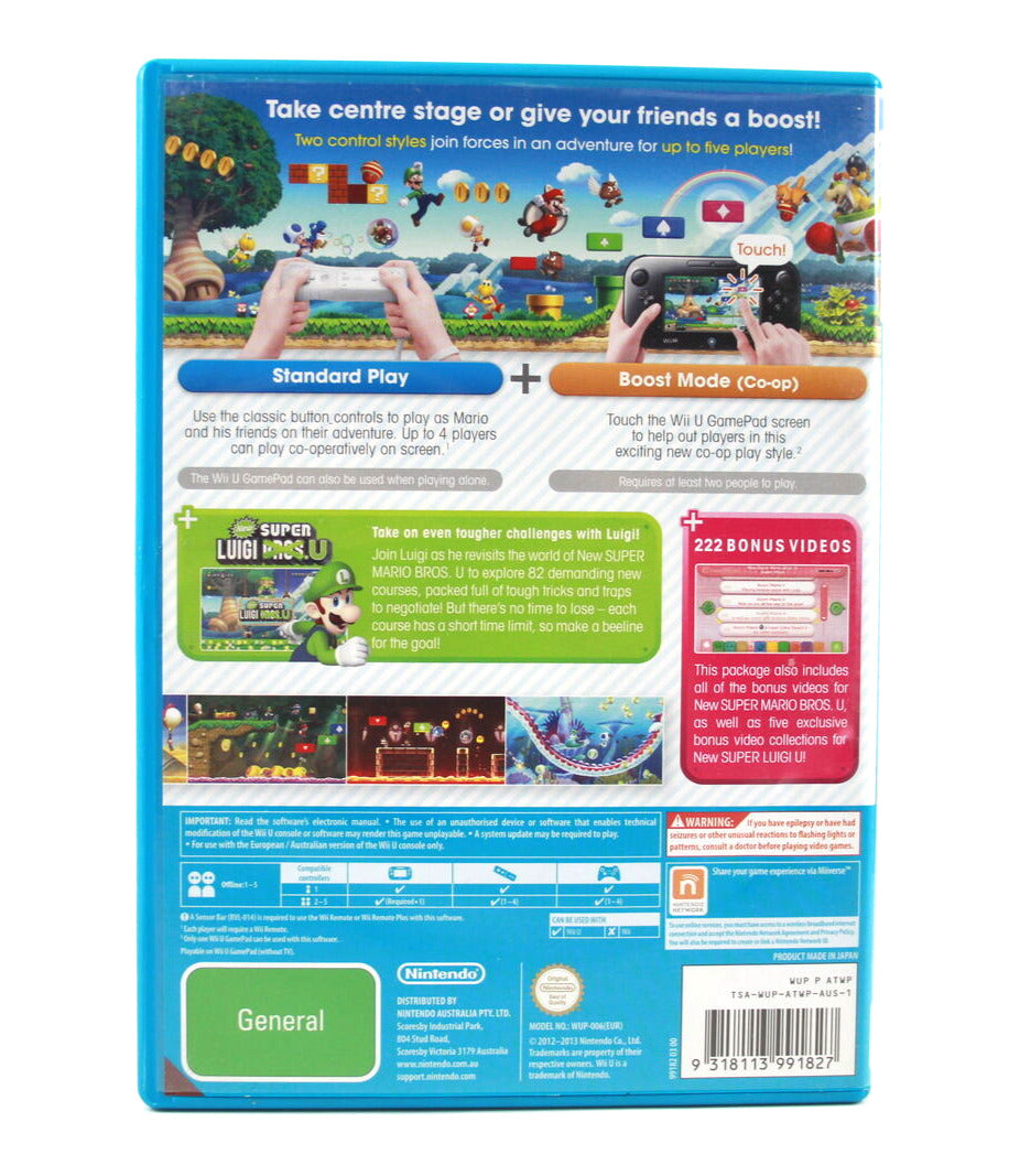 New Super Mario Bros. U + New Super Luigi U [Nintendo Selects] (Wii U) [PAL]
