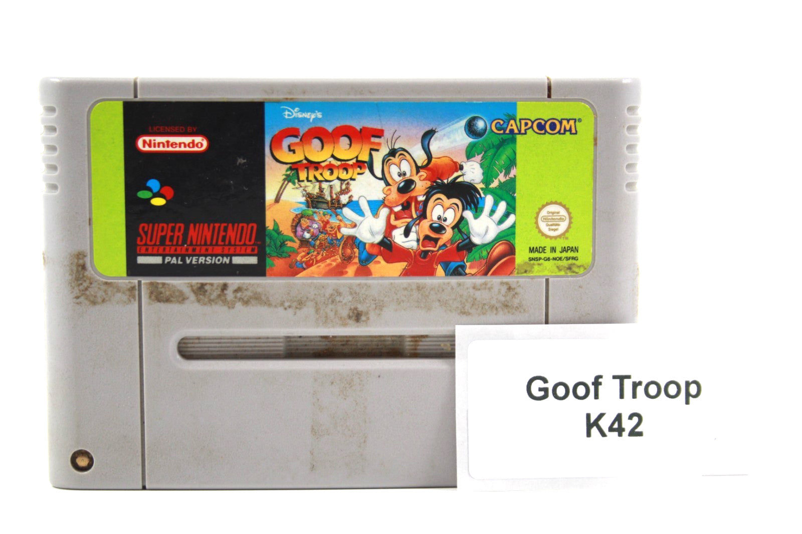 Goof Troop [CART ONLY] - Super Nintendo (SNES) [PAL] - WITH WARRANTY