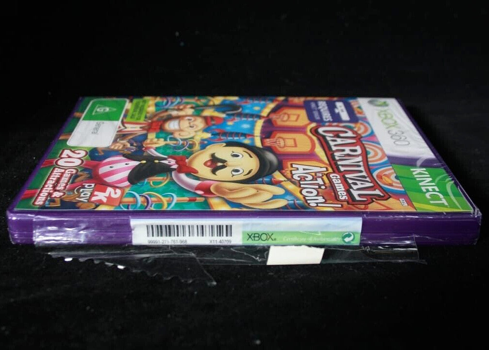 Carnival Games - Xbox 360 [PAL] **Official Xbox Seal Still Intact/Unopened**