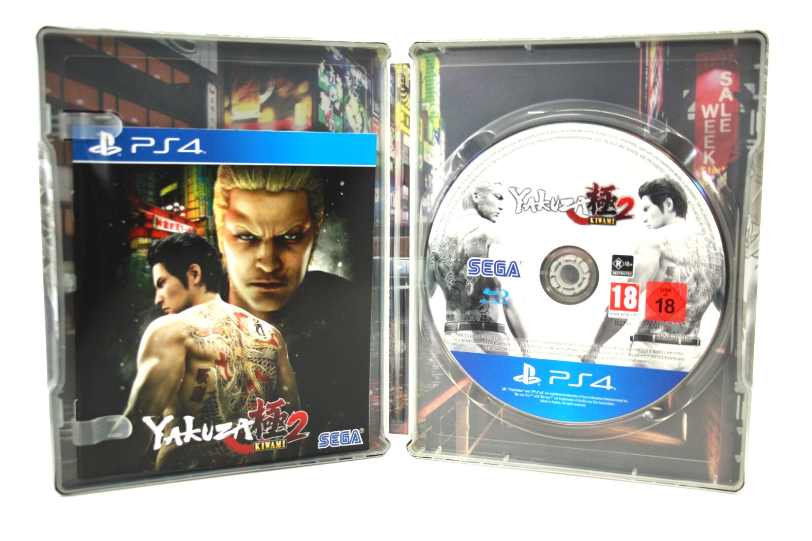 Yakuza Kiwami 2 [Steelbook Edition] - PlayStation 4 (PS4) [PAL] - WITH WARRANTY