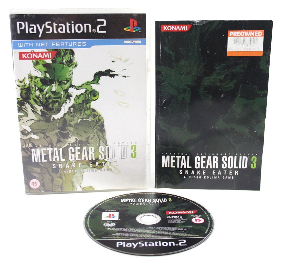 Metal Gear Solid 3: Snake Eater - PlayStation 2 (PS2) [PAL] - WITH WARRANTY