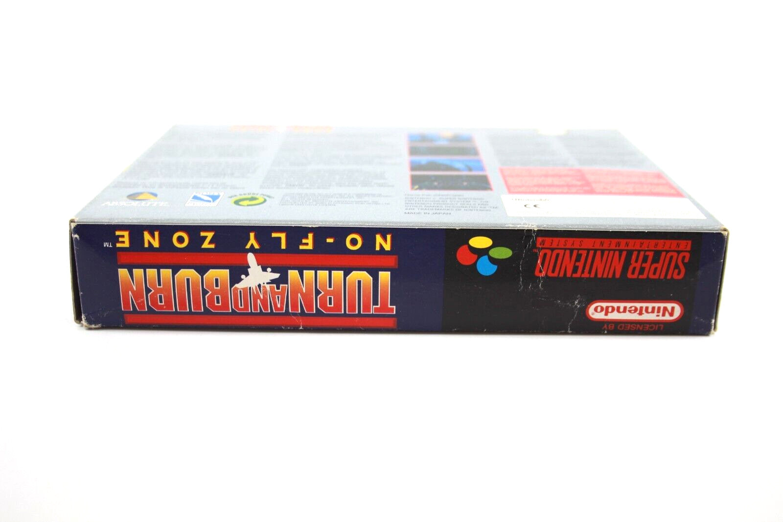 Turn and Burn: No-Fly Zone - Super Nintendo (SNES) [PAL] **BOX ONLY**