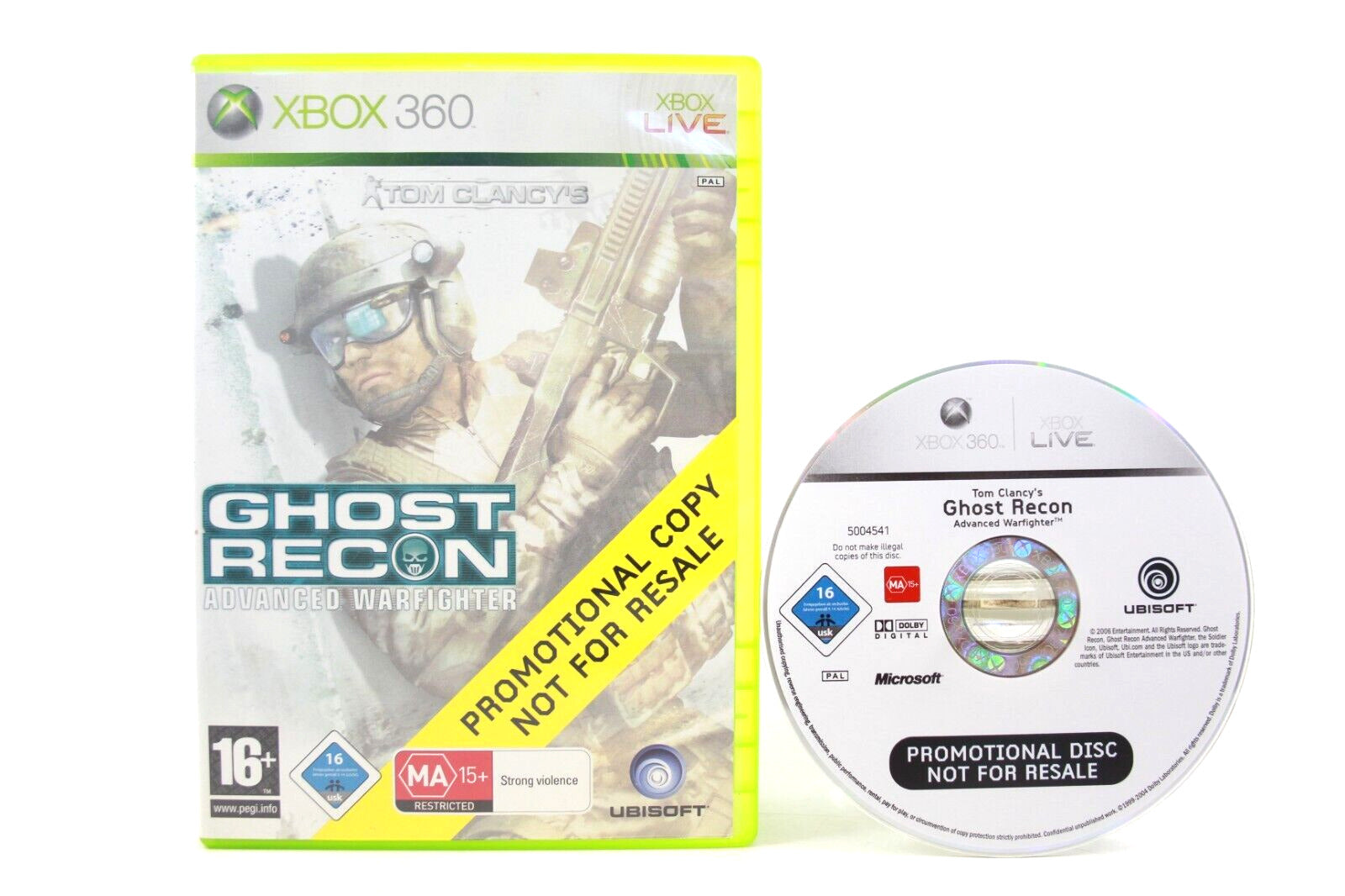 Tom Clancy's Ghost Recon Advanced Warfighter - PROMO COPY (Xbox 360) [PAL]