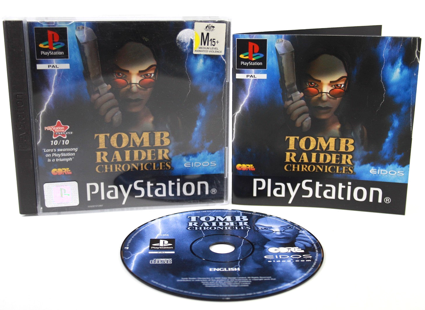 Tomb Raider Chronicles - PlayStation (PS1) [PAL] - WITH WARRANTY