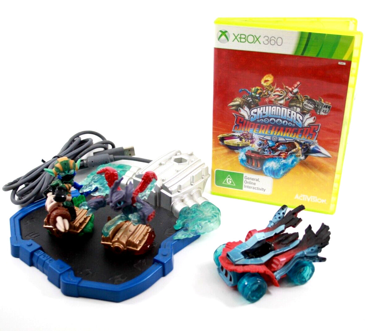 Skylanders SuperChargers Starter Pack + Portal + Figures - Xbox 360