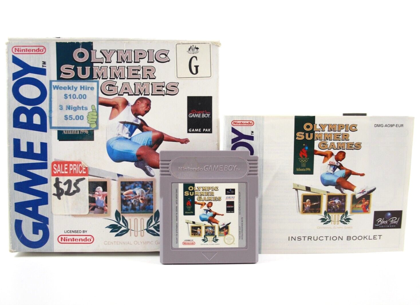 Olympic Summer Games: Atlanta 1996 - Nintendo Game Boy [PAL] - WITH WARRANTY