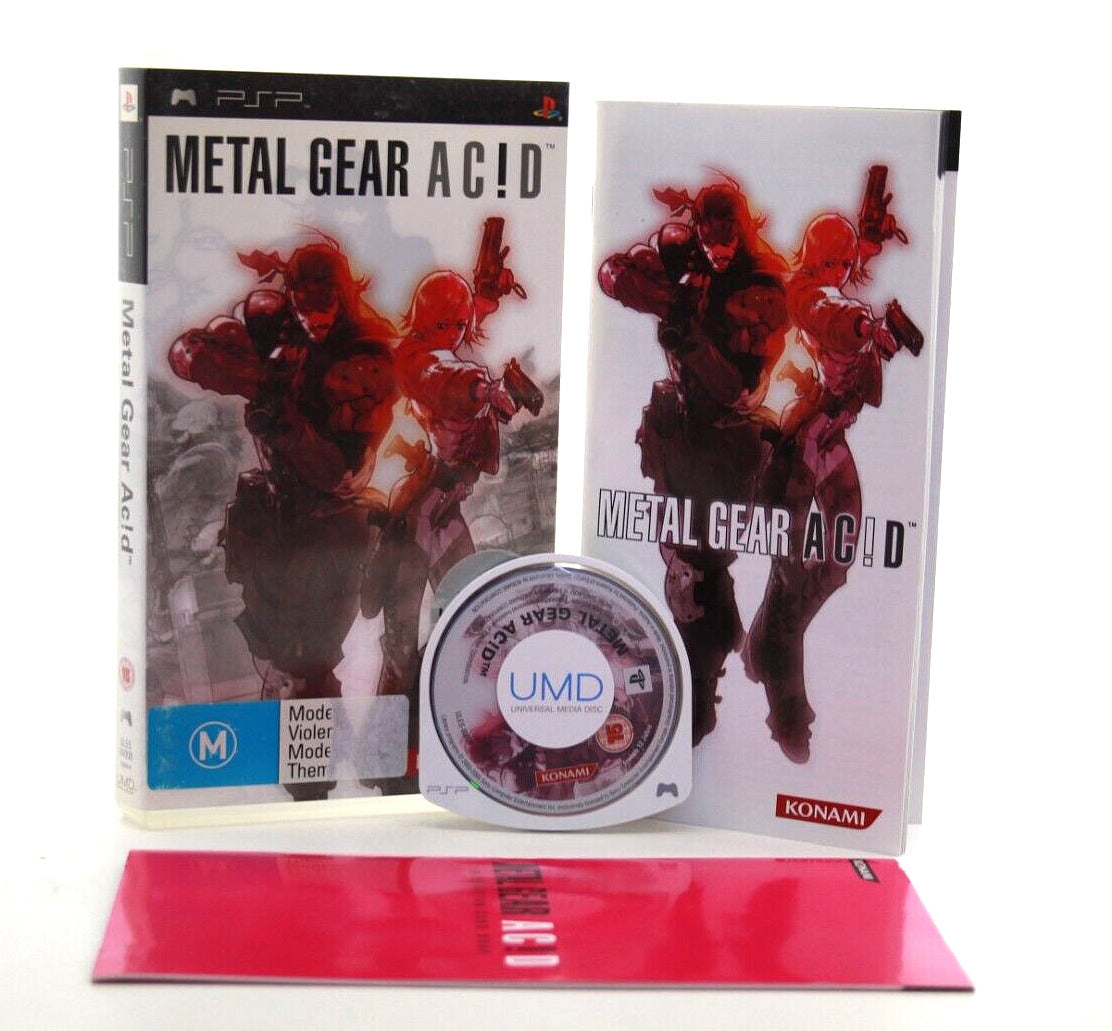 Metal Gear Acid - PlayStation Portable (PSP) [PAL] - WITH WARRANTY