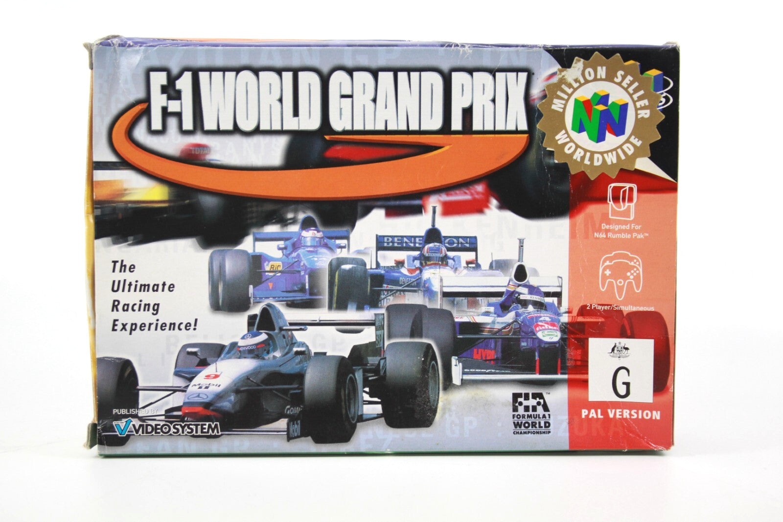 F-1 World Grand Prix - Nintendo 64 (N64) [PAL] - WITH WARRANTY