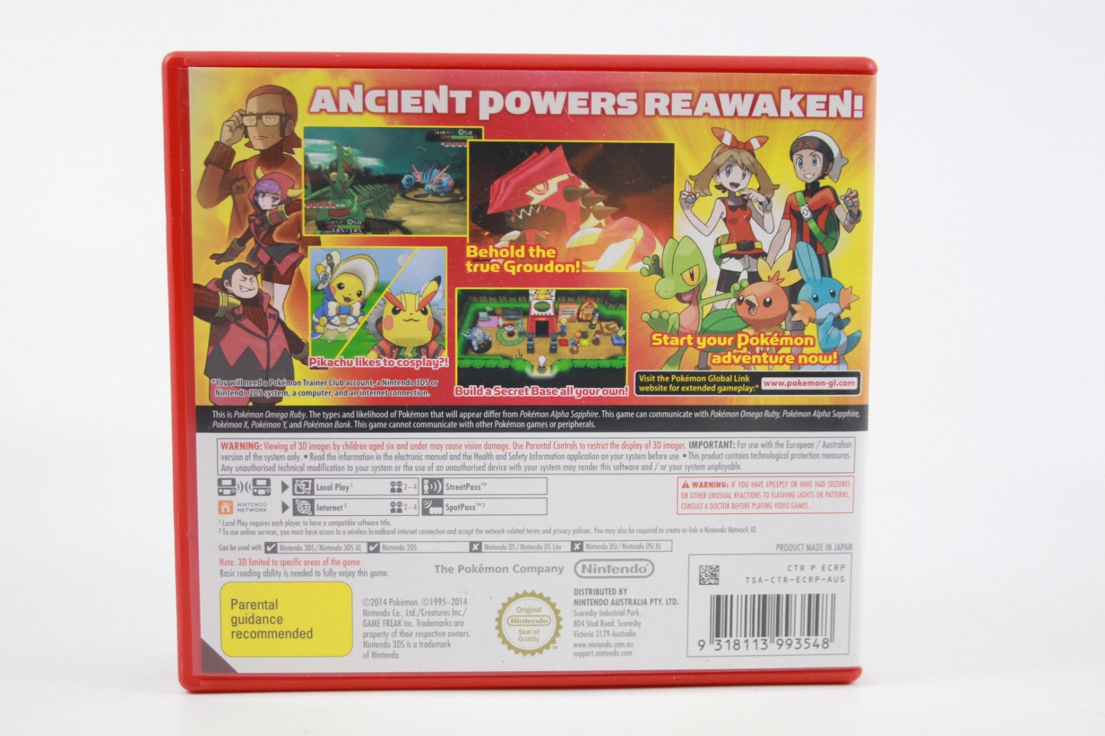 Pokémon Omega Ruby - Nintendo 3DS [PAL] - WITH WARRANTY