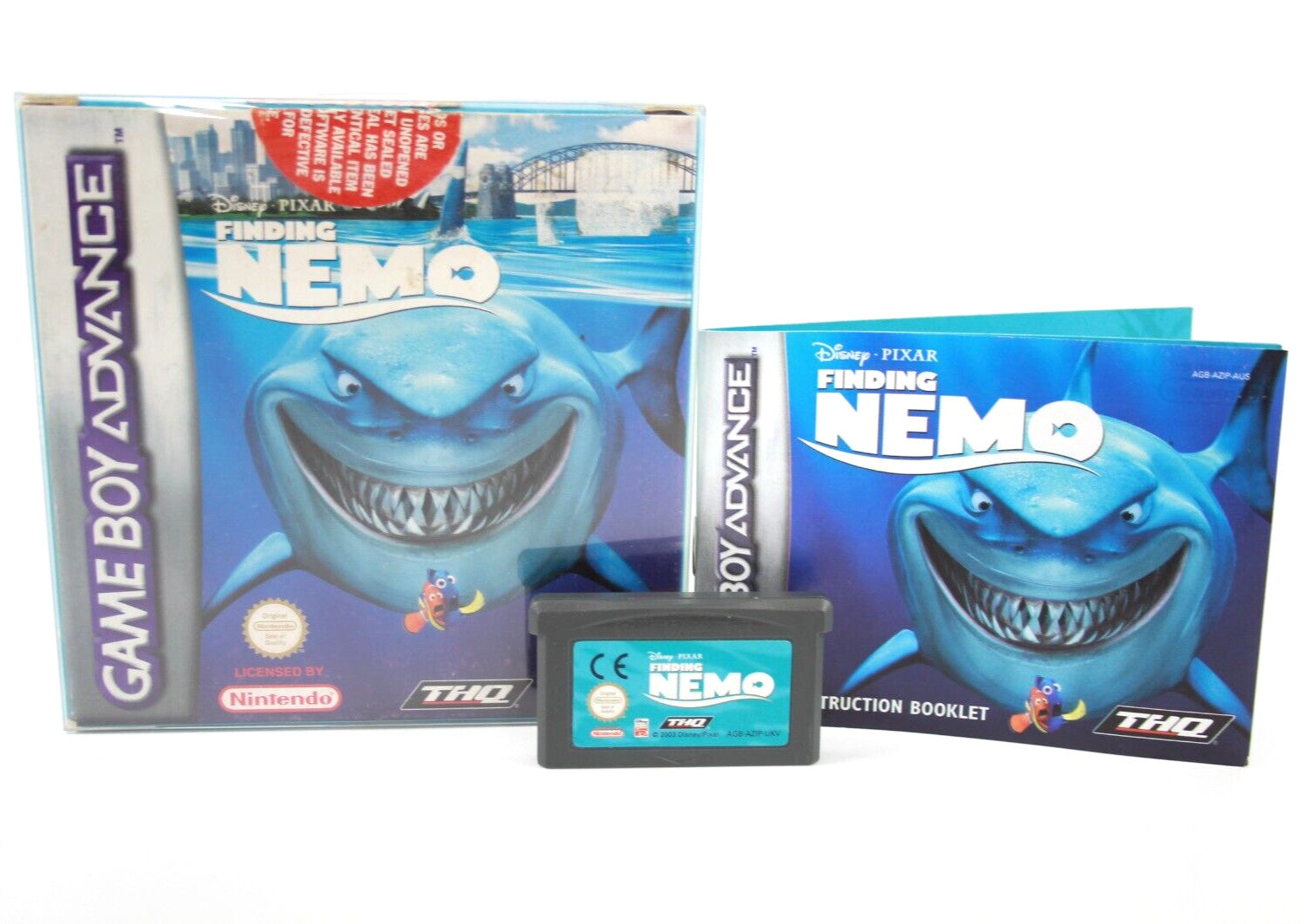 Finding Nemo - Nintendo Game Boy Advance (GBA) - WITH WARRANTY