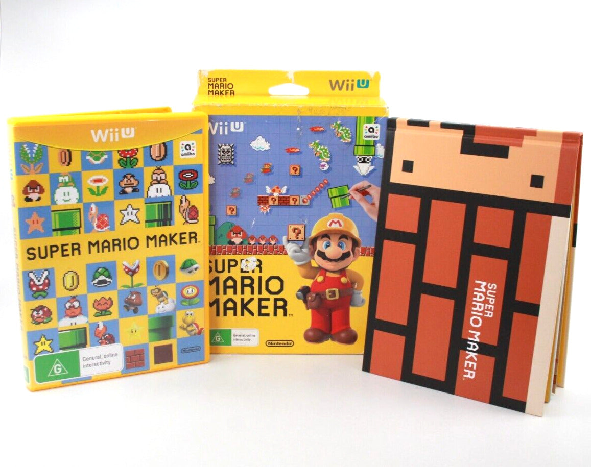 Super Mario Maker Limited Edition w/ Artbook for Nintendo Wii U