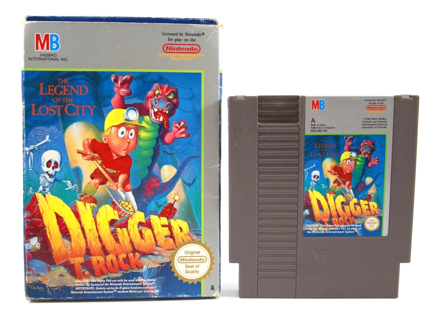 Digger T. Rock - Nintendo Entertainment System (NES) [PAL] - WITH WARRANTY