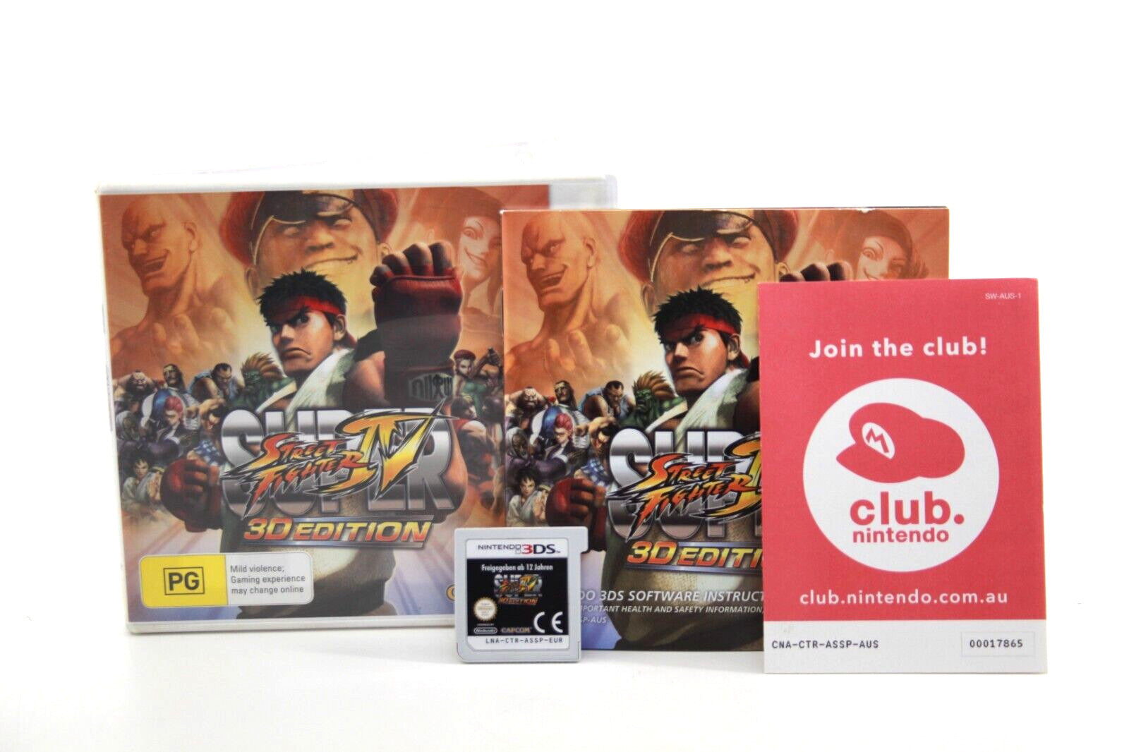 Super Street Fighter 4 IV 3D - Nintendo 3DS [PAL] - WITH WARRANTY
