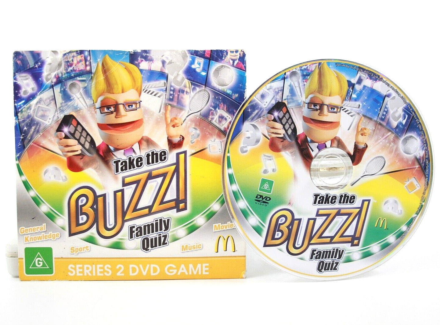 Buzz! Family Quiz Series 2 - Interactive DVD Game McDonald's [PAL]