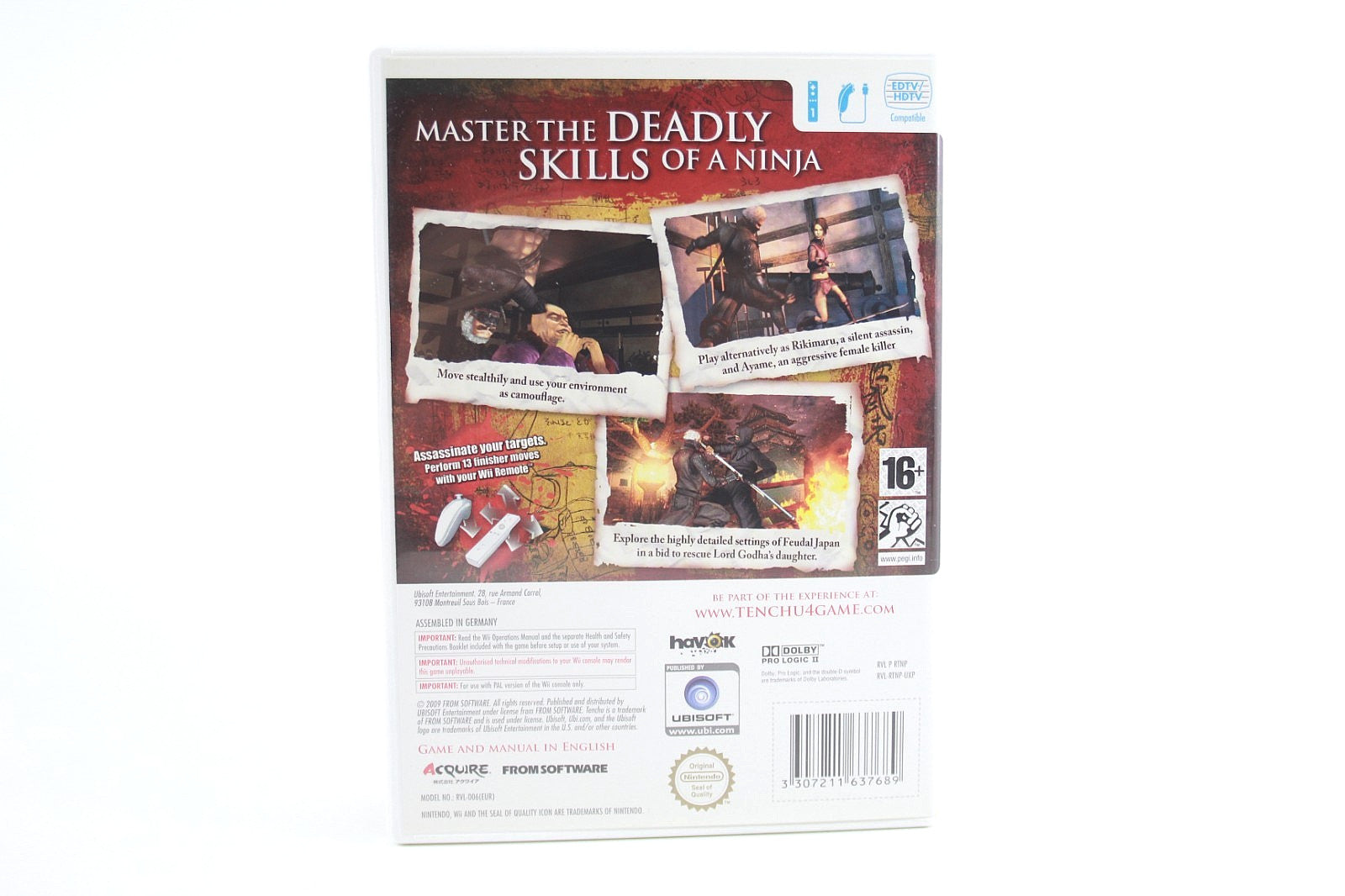 Tenchu: Shadow Assassins - Nintendo Wii [PAL] - WITH WARRANTY