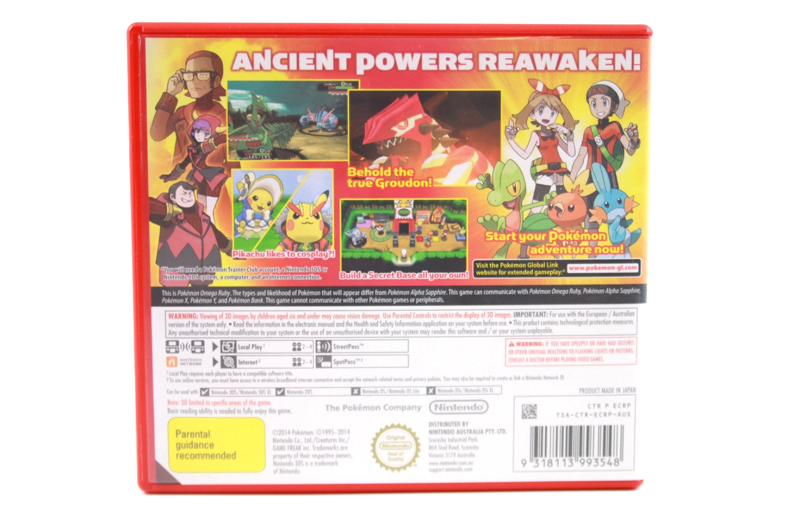 Pokémon Omega Ruby - Nintendo 3DS [PAL] - WITH WARRANTY