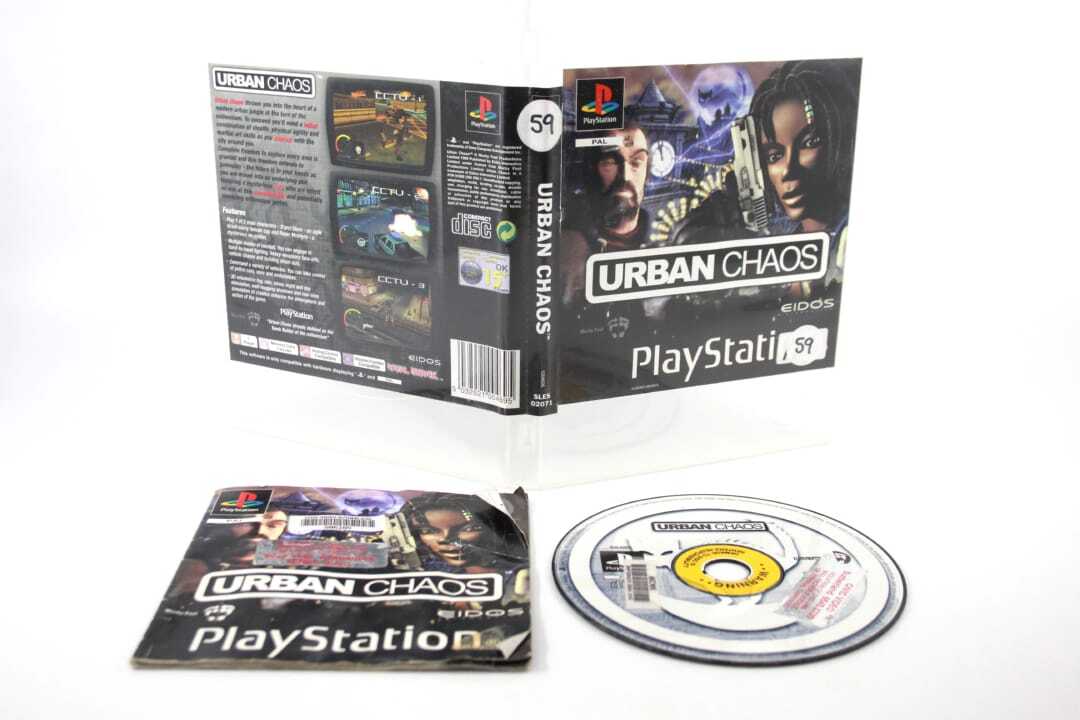 Urban Chaos (PS1) [PAL] - WITH WARRANTY