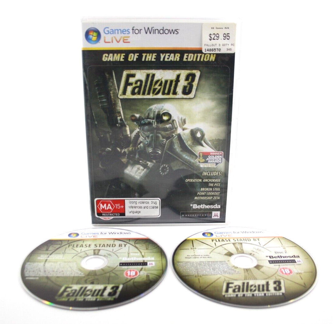 Fallout 3: Game Of Year Edition (GOTY) - PC [PAL] - WITH WARRANTY