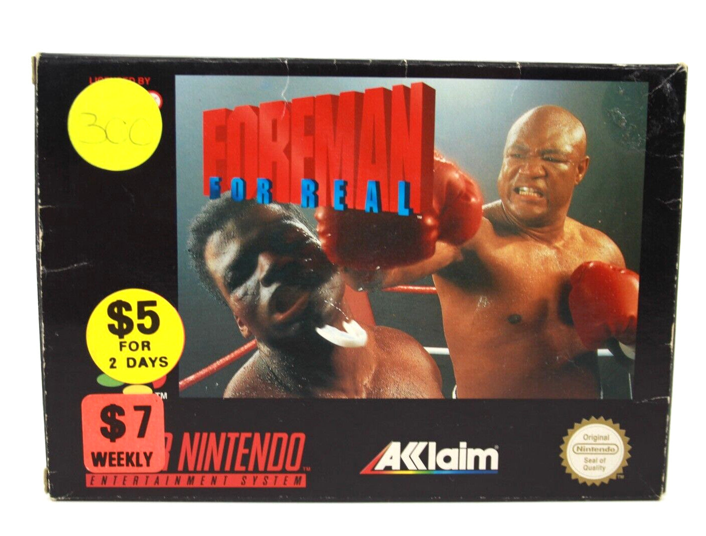 Foreman For Real - Super Nintendo (SNES) [PAL] - WITH WARRANTY