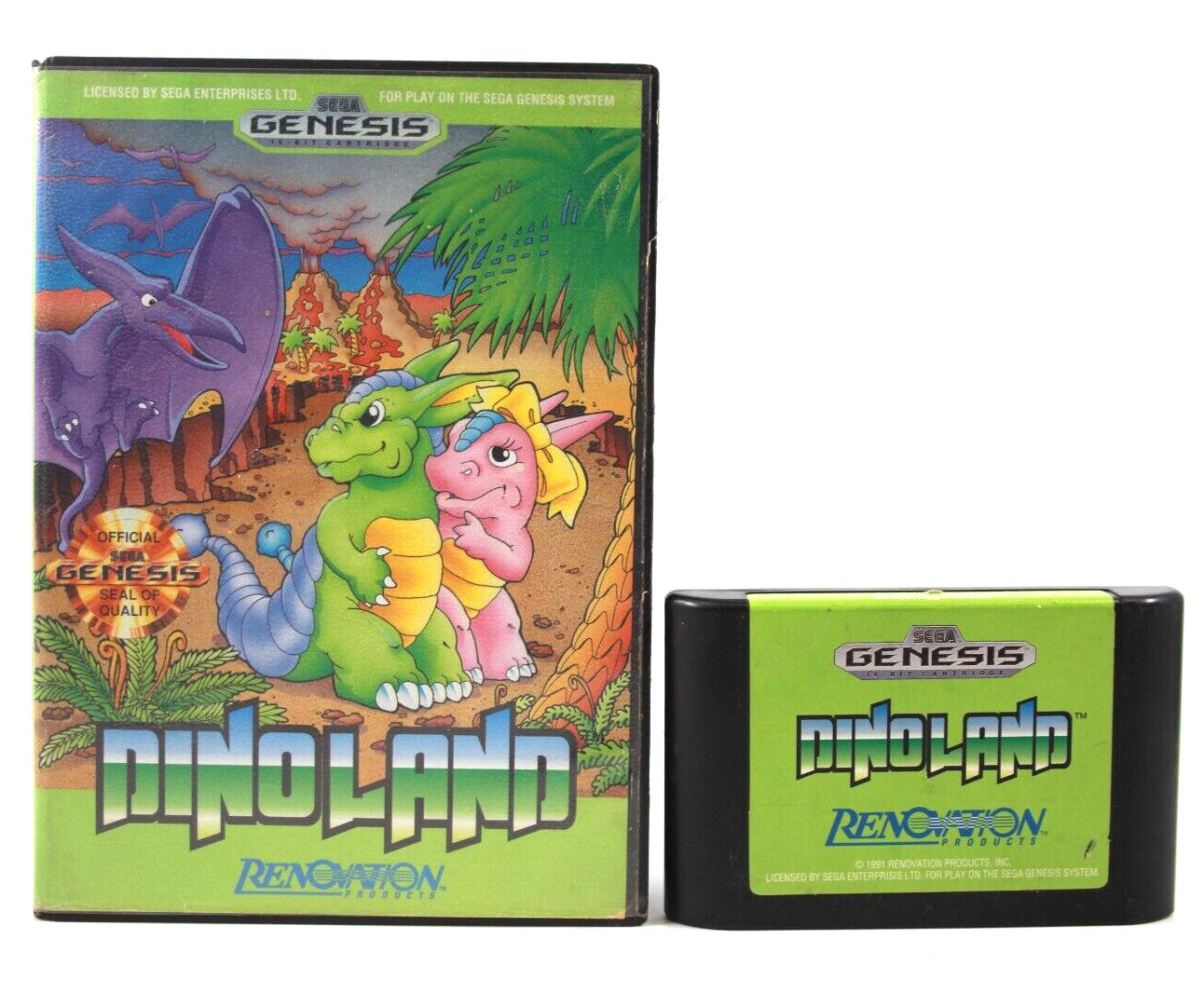 Dino Land - SEGA Genesis [NTSC-U] - WITH WARRANTY