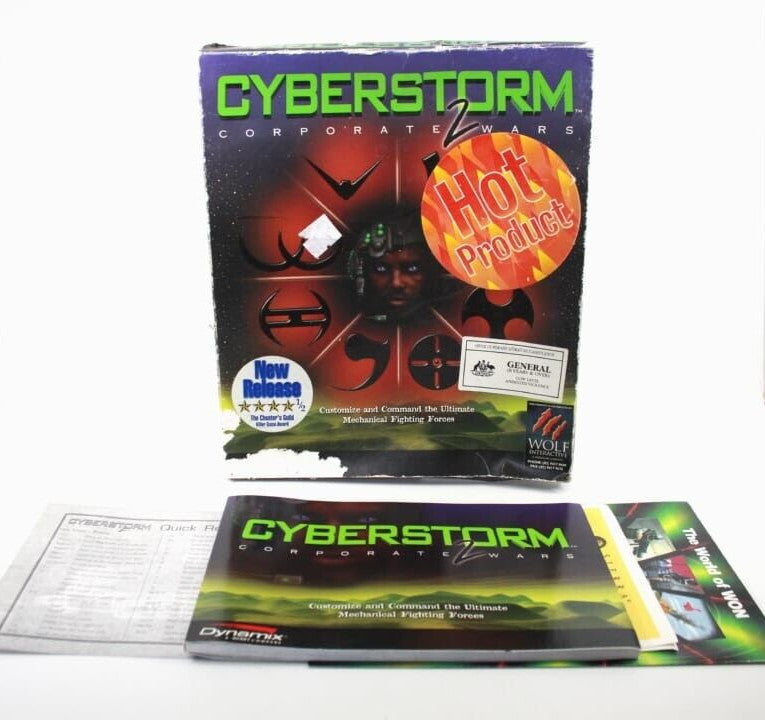 CyberStorm 2 Corporate Wars PC BIG BOX - [PAL] WITH WARRANTY