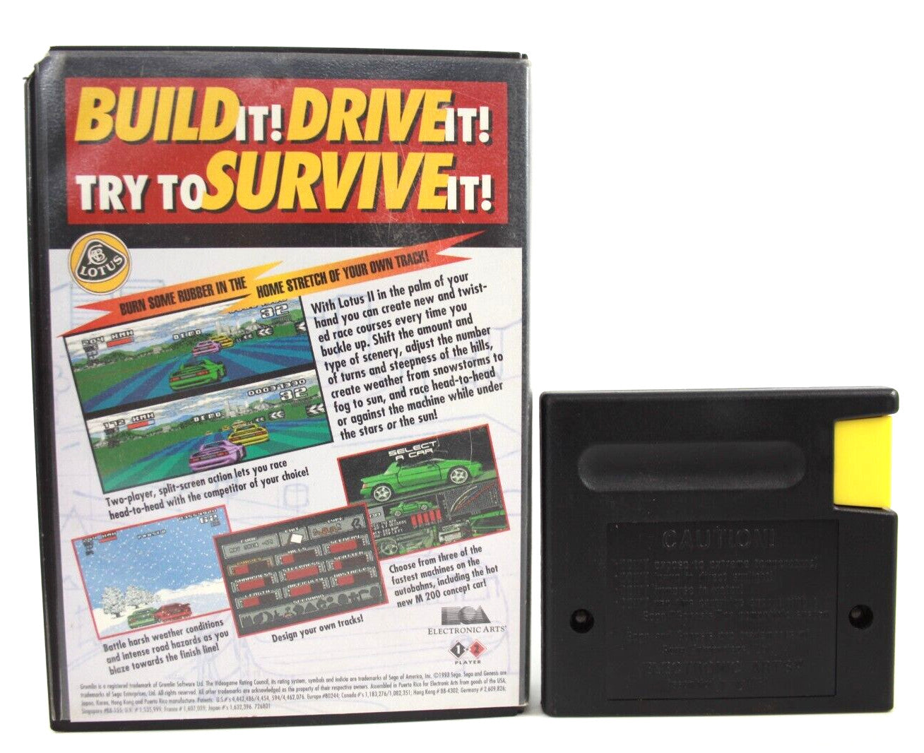 Lotus II - SEGA Genesis [NTSC-U] - WITH WARRANTY