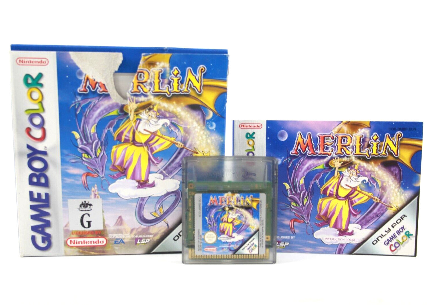 Merlin - Nintendo Game Boy Color [PAL] - WITH WARRANTY