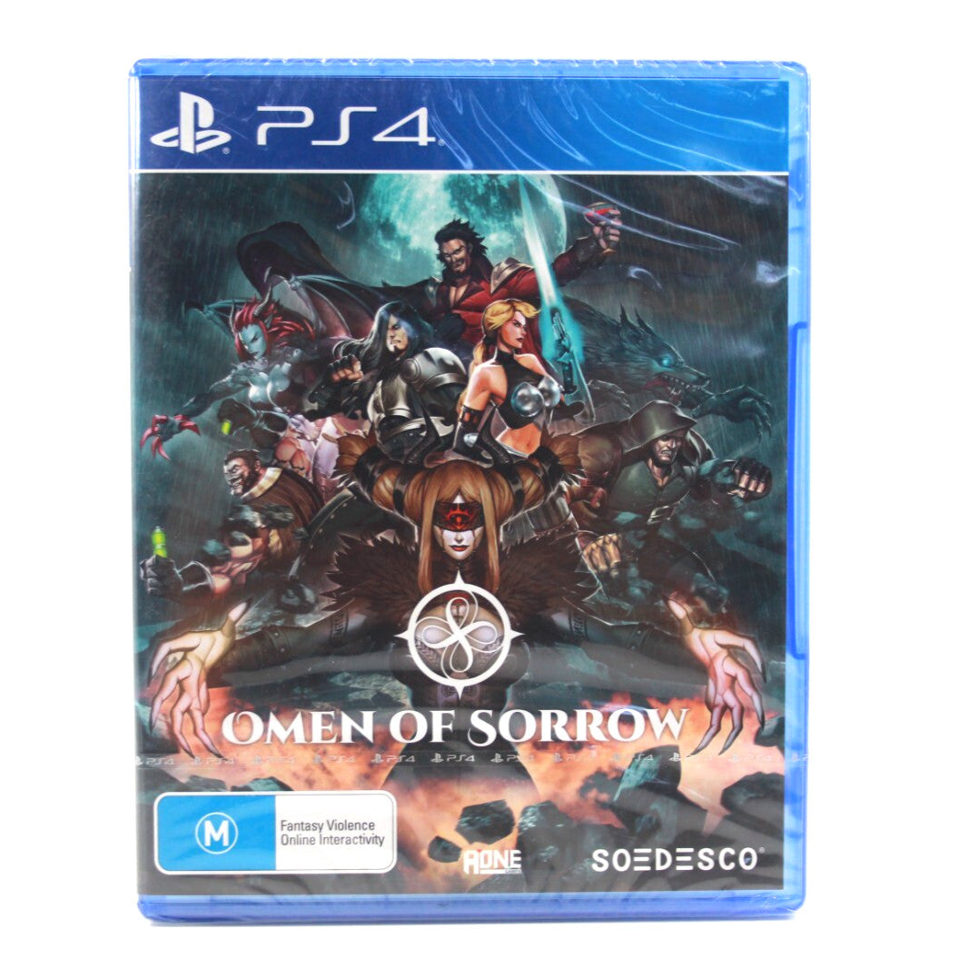 Omen of Sorrow [BRAND NEW/SEALED] - PlayStation 4 (PS4) [PAL]