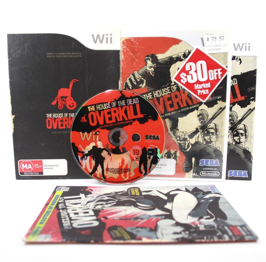 House of the Dead Overkill Collectors Edition - Nintendo Wii [PAL] WITH WARRANTY