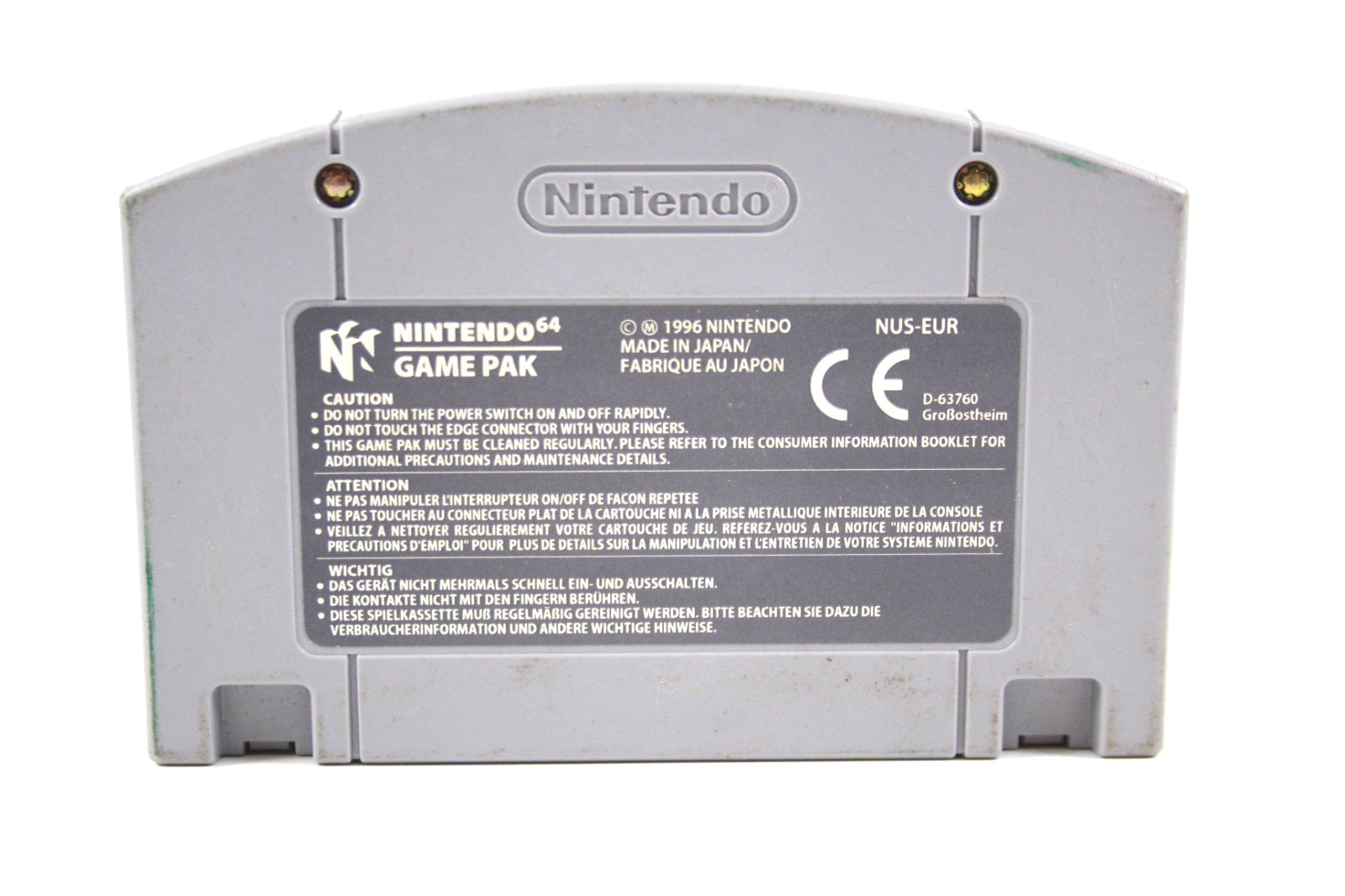 Star Wars: Shadows of the Empire [CART ONLY] - Nintendo 64 (N64) [PAL] WARRANTY