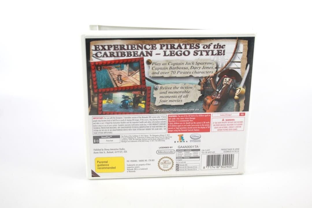 LEGO Pirates of the Caribbean - Nintendo 3DS [PAL] *CASE ONLY*