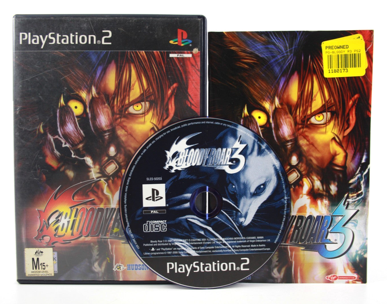Bloody Roar 3 - PlayStation 2 (PS2) [PAL] - WITH WARRANTY