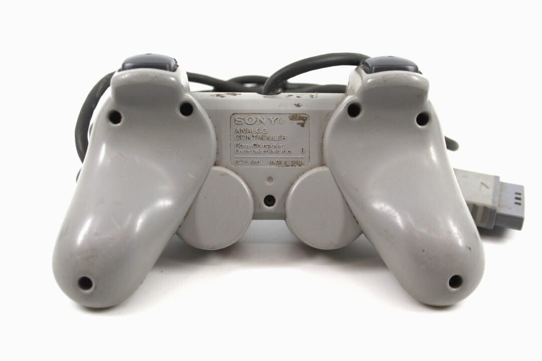 Genuine, Official, Authentic Sony DualShock Controller PS1 Grey, SCPH-1200 (COS)