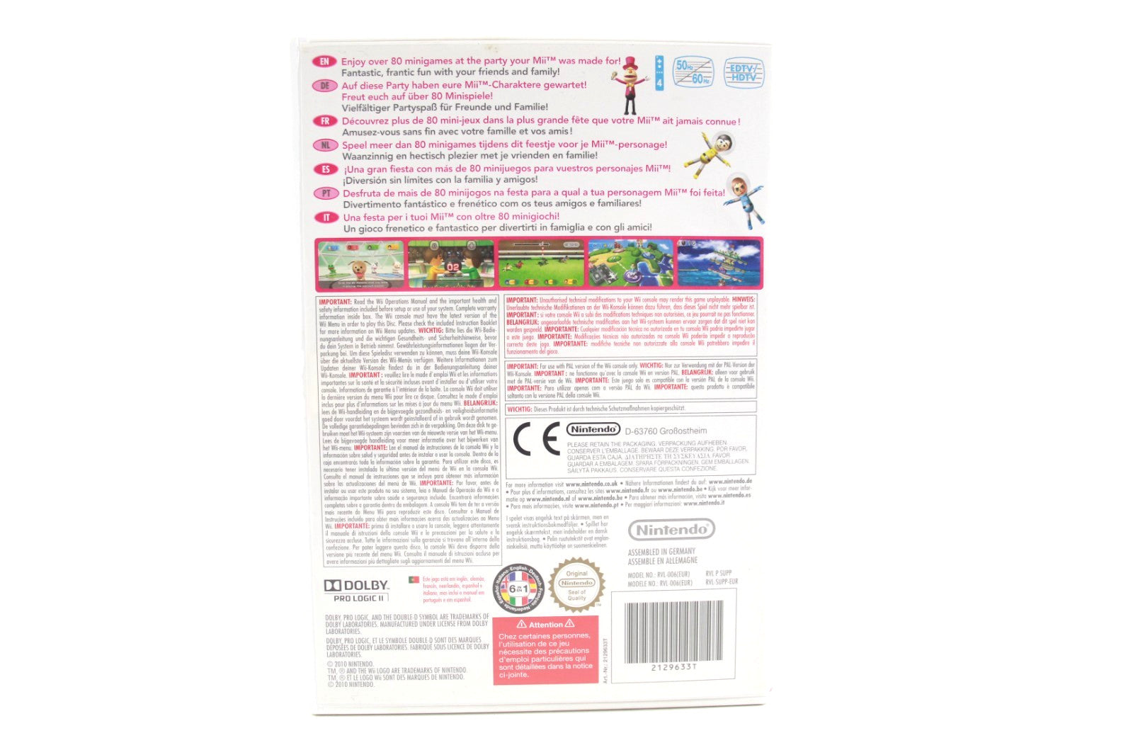 Wii Party - Nintendo Wii [PAL] - WITH WARRANTY