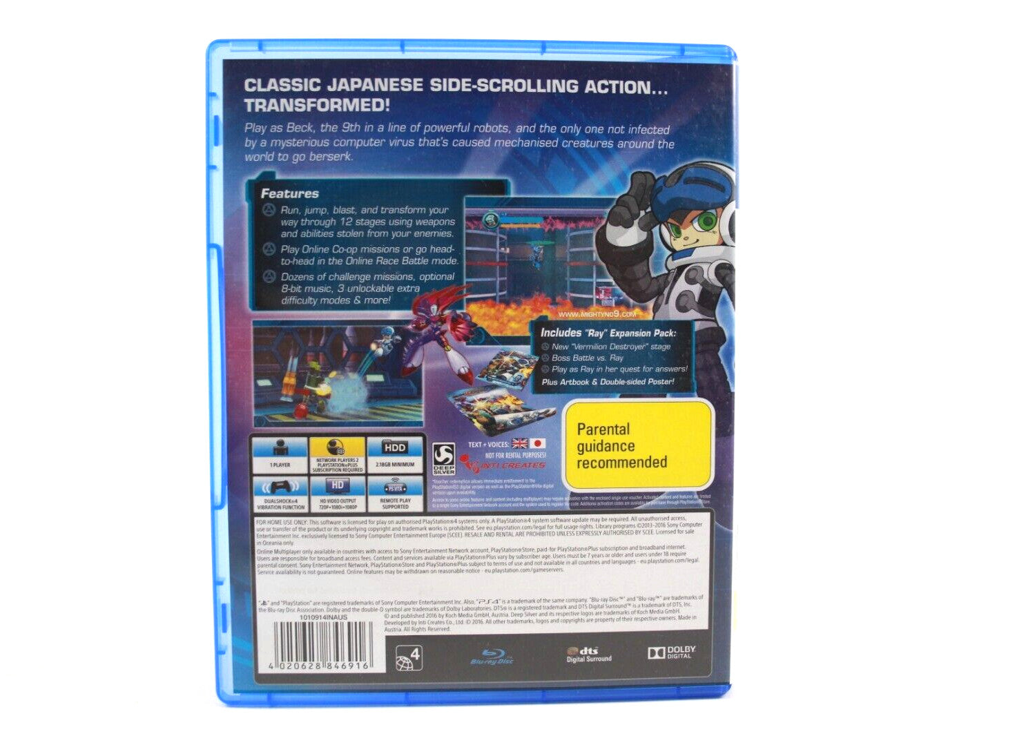 Mighty No. 9 - PlayStation 4 (PS4) [PAL] - WITH WARRANTY