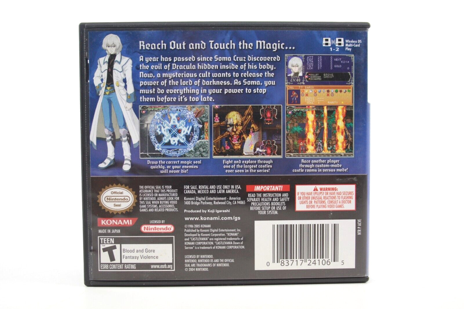 Castlevania: Dawn of Sorrow - Nintendo DS [NTSC-U] - WITH WARRANTY