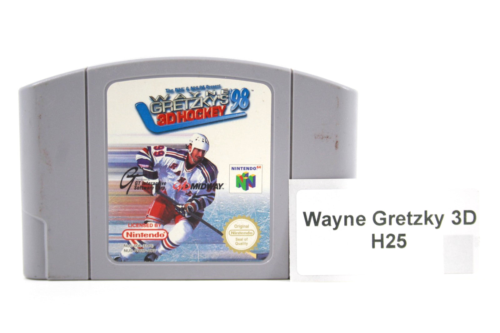 Wayne Gretzky's 3D Hockey [CART ONLY] - Nintendo 64 (N64) [PAL] WITH WARRANTY