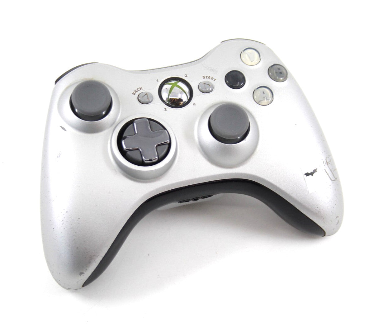Genuine, Official Microsoft Xbox 360 Wireless Controller Silver