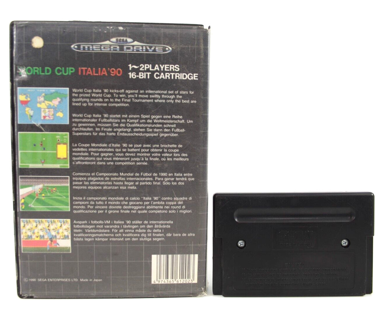 World Cup Italia 90 - SEGA Mega Drive [PAL] - WITH WARRANTY