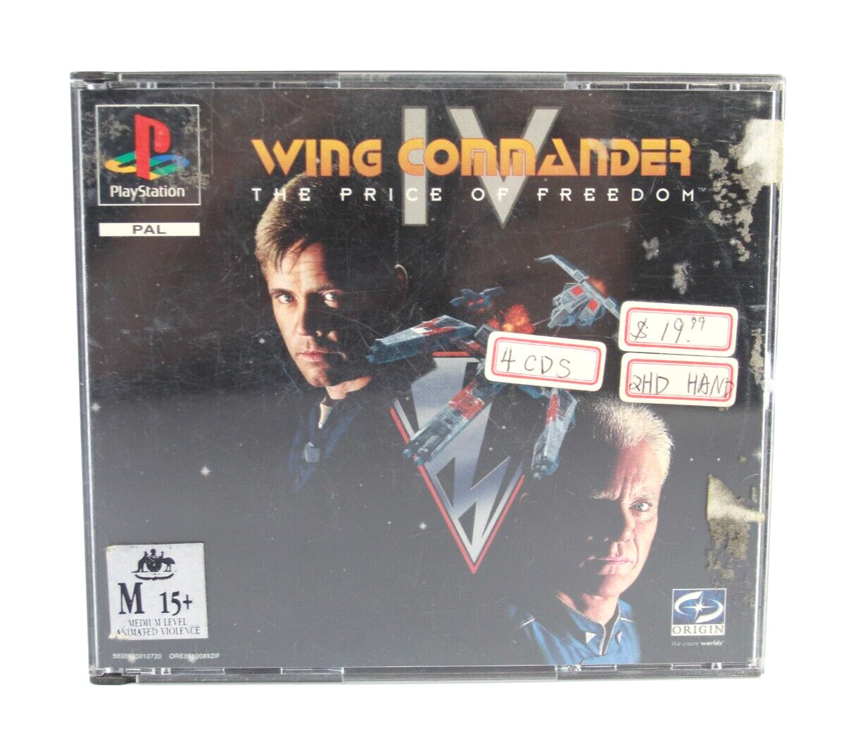 Wing Commander IV 4: The Price of Freedom - PlayStation 1 - WITH WARRANTY