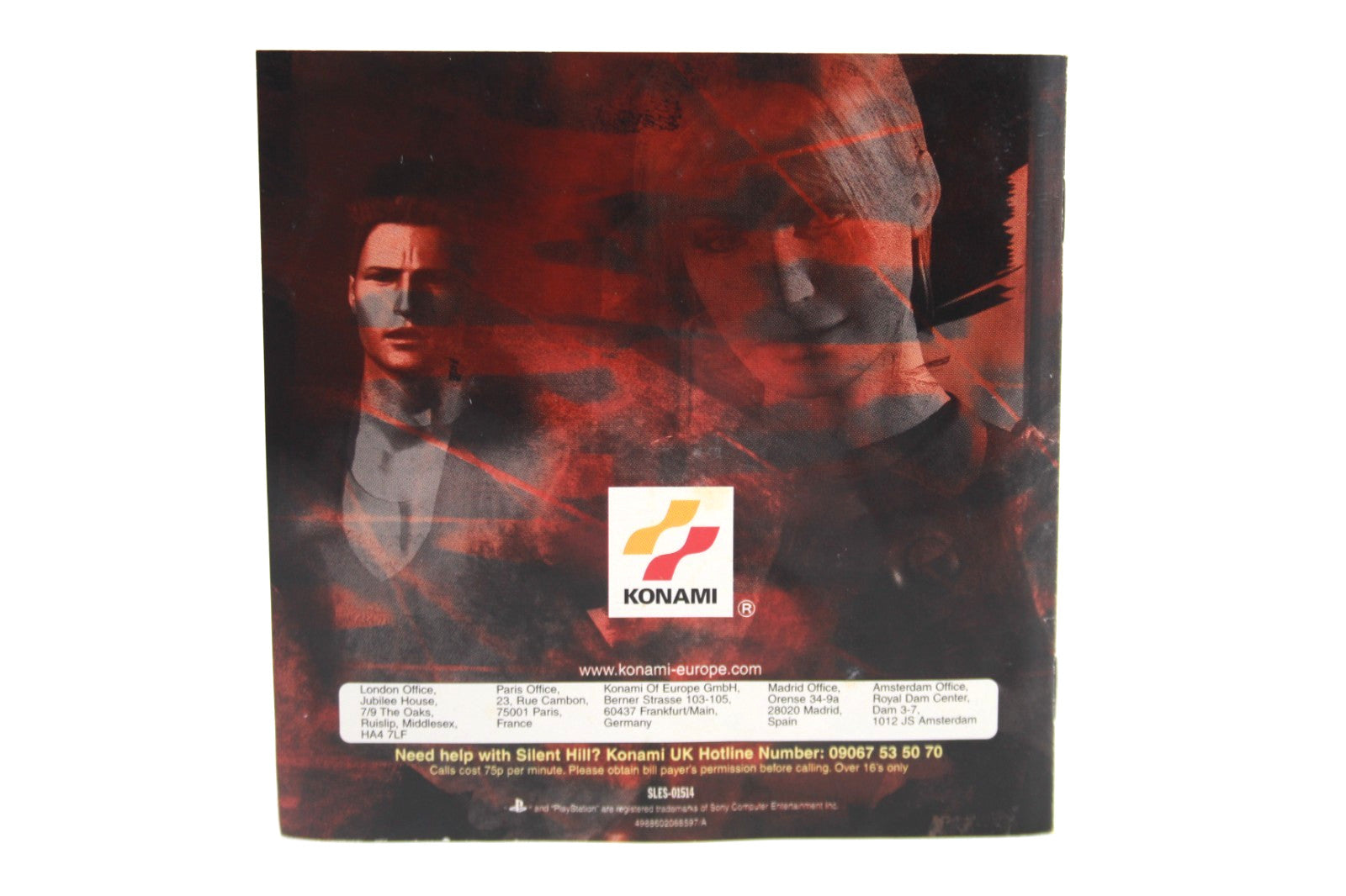 Silent Hill [Platinum] - PlayStation (PS1) [PAL] - WITH WARRANTY
