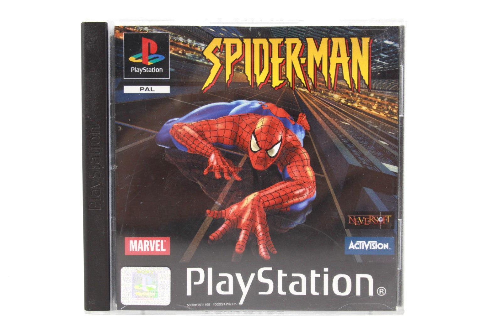 Spider-Man [Black Label] - PlayStation (PS1) [PAL] - WITH WARRANTY