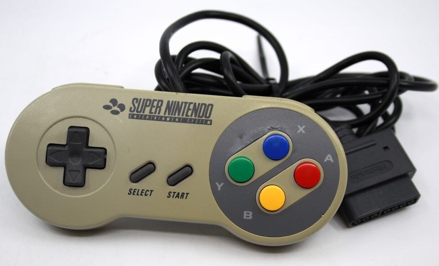 Genuine Super Nintendo Entertainment System SNES Controller *ACCEPTABLE* TESTED