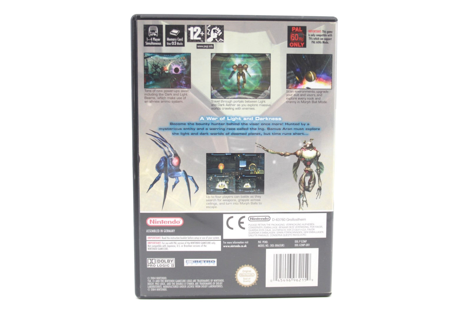 Metroid Prime 2 Echoes - Nintendo GameCube [PAL] -WITH WARRANTY *COS*