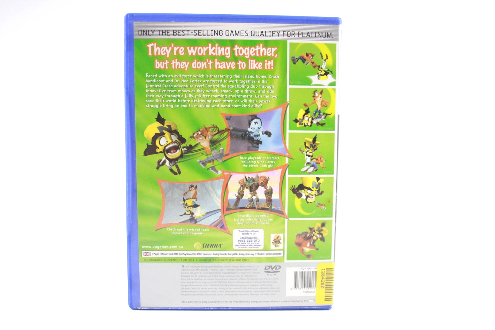 Crash Twinsanity [Platinum] - PlayStation 2 (PS2) [PAL] - WITH WARRANTY