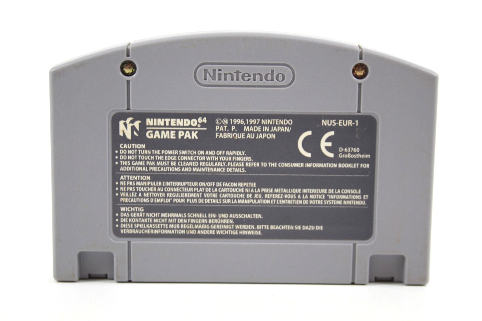 1080° Snowboarding [CART ONLY] - Nintendo 64 (N64) [PAL] - WITH WARRANTY