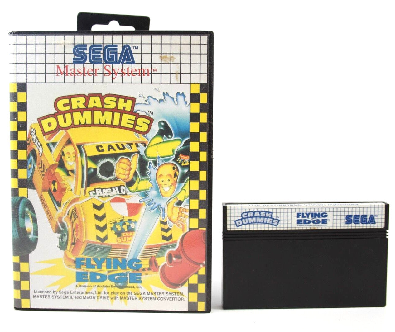 Crash Dummies - SEGA Master System [PAL] - WITH WARRANTY