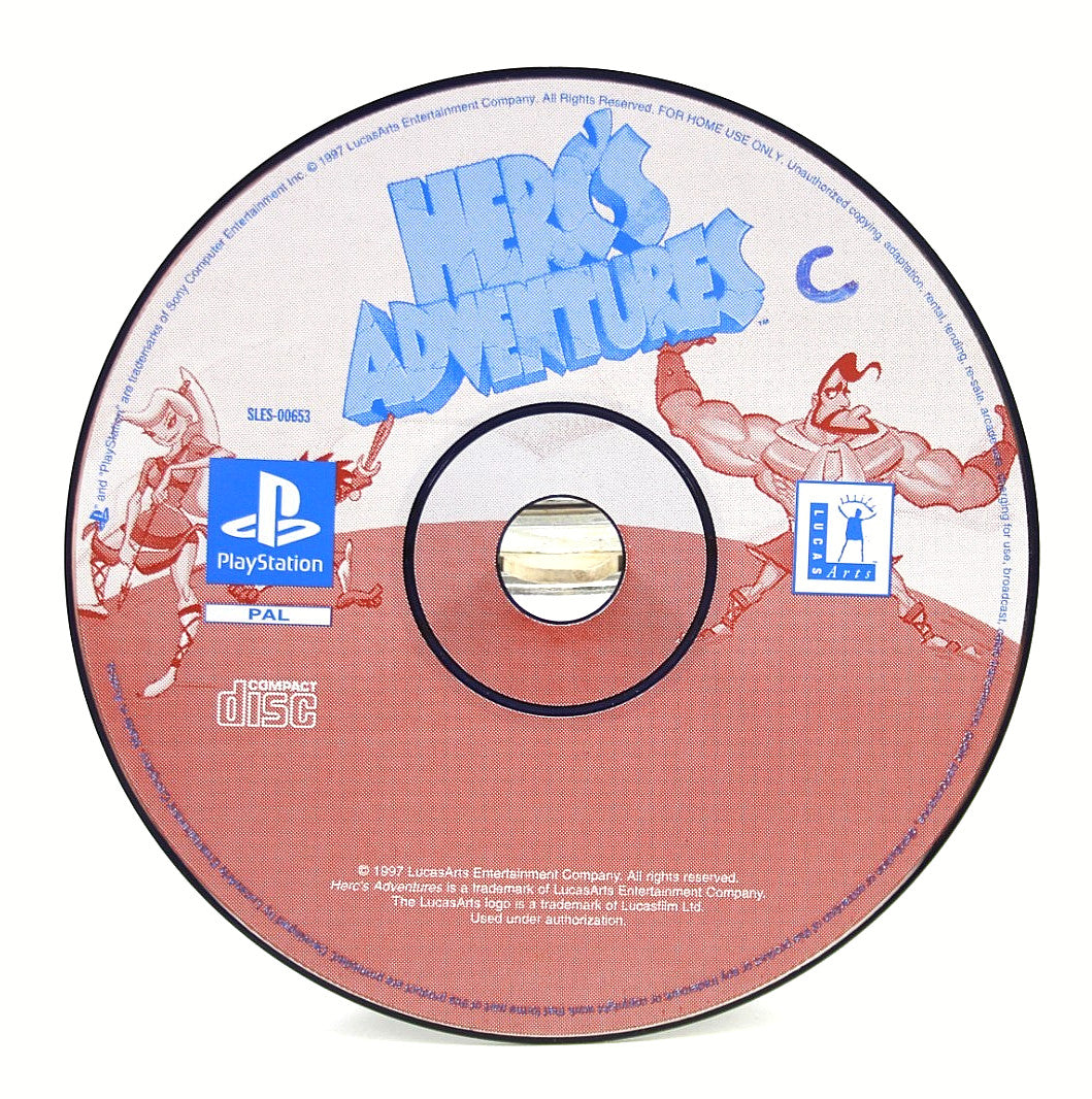 Herc's Adventures [DISC ONLY] - PlayStation (PS1) [PAL] - WITH WARRANTY