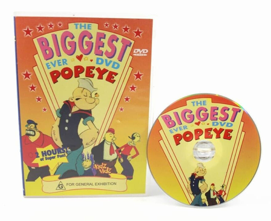 The Biggest Ever Popeye - DVD [PAL]