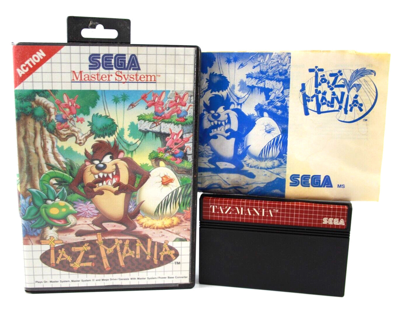 Taz-Mania  - SEGA Master System [PAL] - WITH WARRANTY